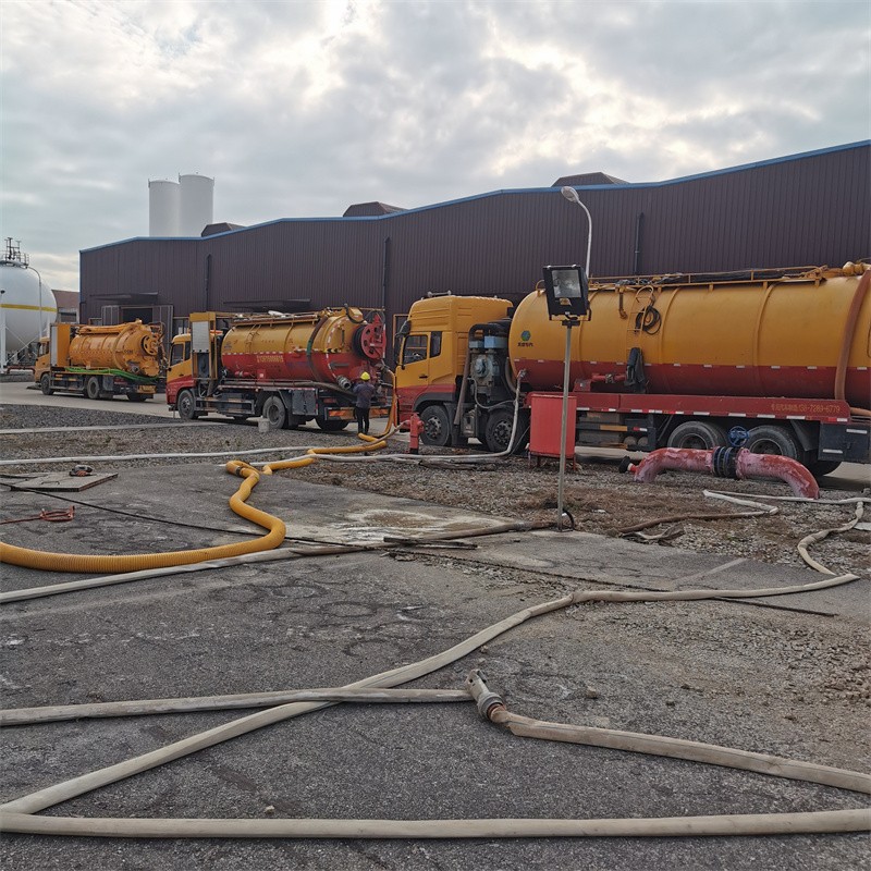 船山污水池清理