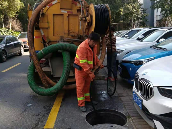 船山排污管道清淤